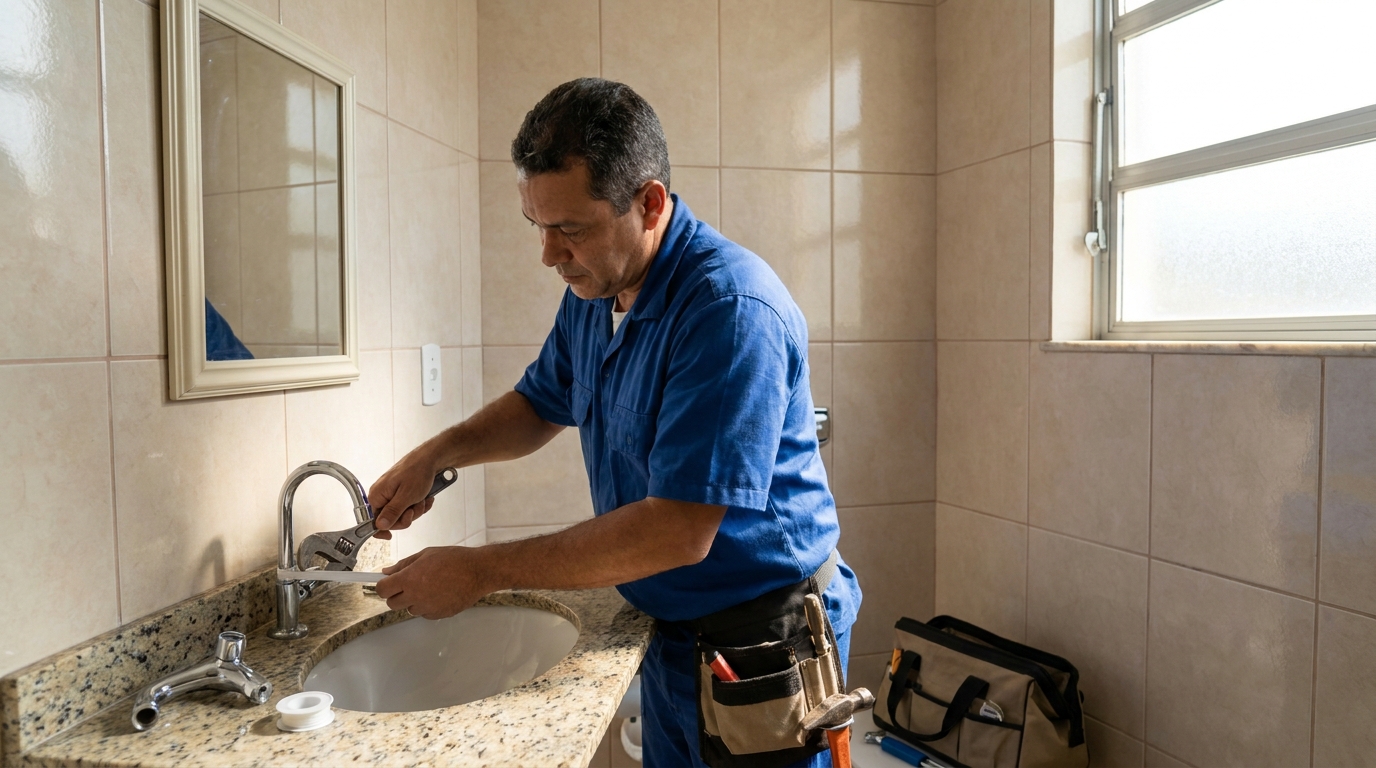 Ajustes em Torneiras em Comasa, Joinville‑SC
